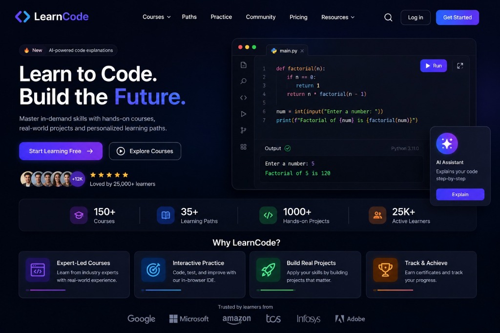 Course Platform — LearnCode