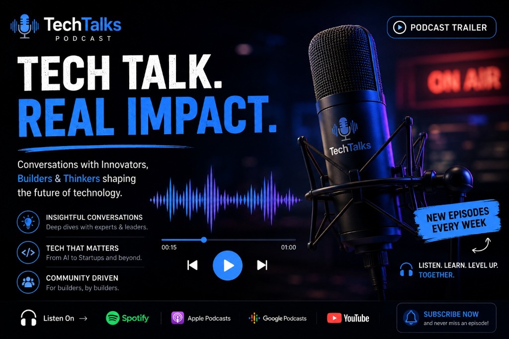 Podcast Trailer — TechTalks